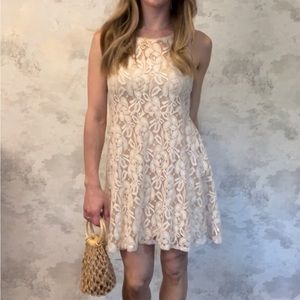 Free People Flowy Mini Dress